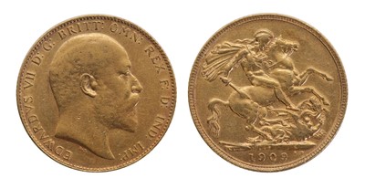 Lot 54 - Coins, Great Britain, Edward VII (1901-1910)