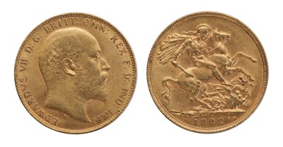 Lot 55 - Coins, Great Britain, Edward VII (1901-1910)