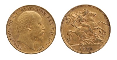 Lot 49 - Coins, Great Britain, Edward VII (1901-1910)