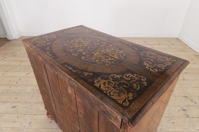 Lot 94 - A William & Mary walnut and marquetry chest of drawers