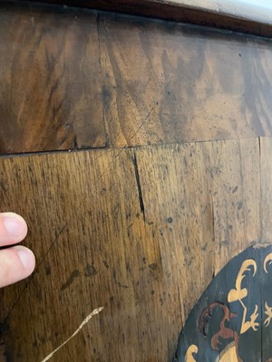 Lot 94 - A William & Mary walnut and marquetry chest of drawers