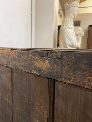 Lot 94 - A William & Mary walnut and marquetry chest of drawers