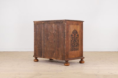 Lot 94 - A William & Mary walnut and marquetry chest of drawers