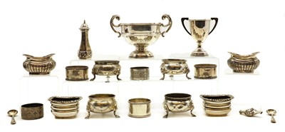 Lot 6 - A collection of silver items
