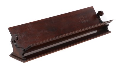 Lot 399 - An Edwardian mahogany book stand