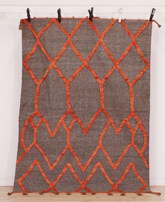 Lot 280 - A Moroccan design kilim