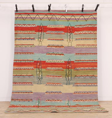 Lot 285 - An Anatolian kilim rug