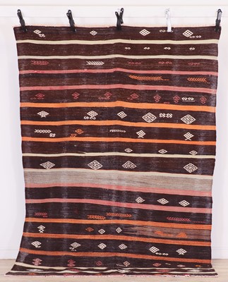 Lot 271 - An Anatolian kilim rug