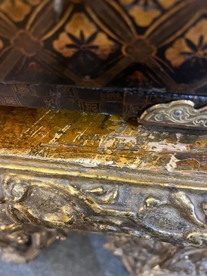 Lot 478 - A Nanban export black-lacquered cabinet