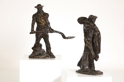 Lot 91 - Aimé-Jules Dalou (French, 1838-1902)