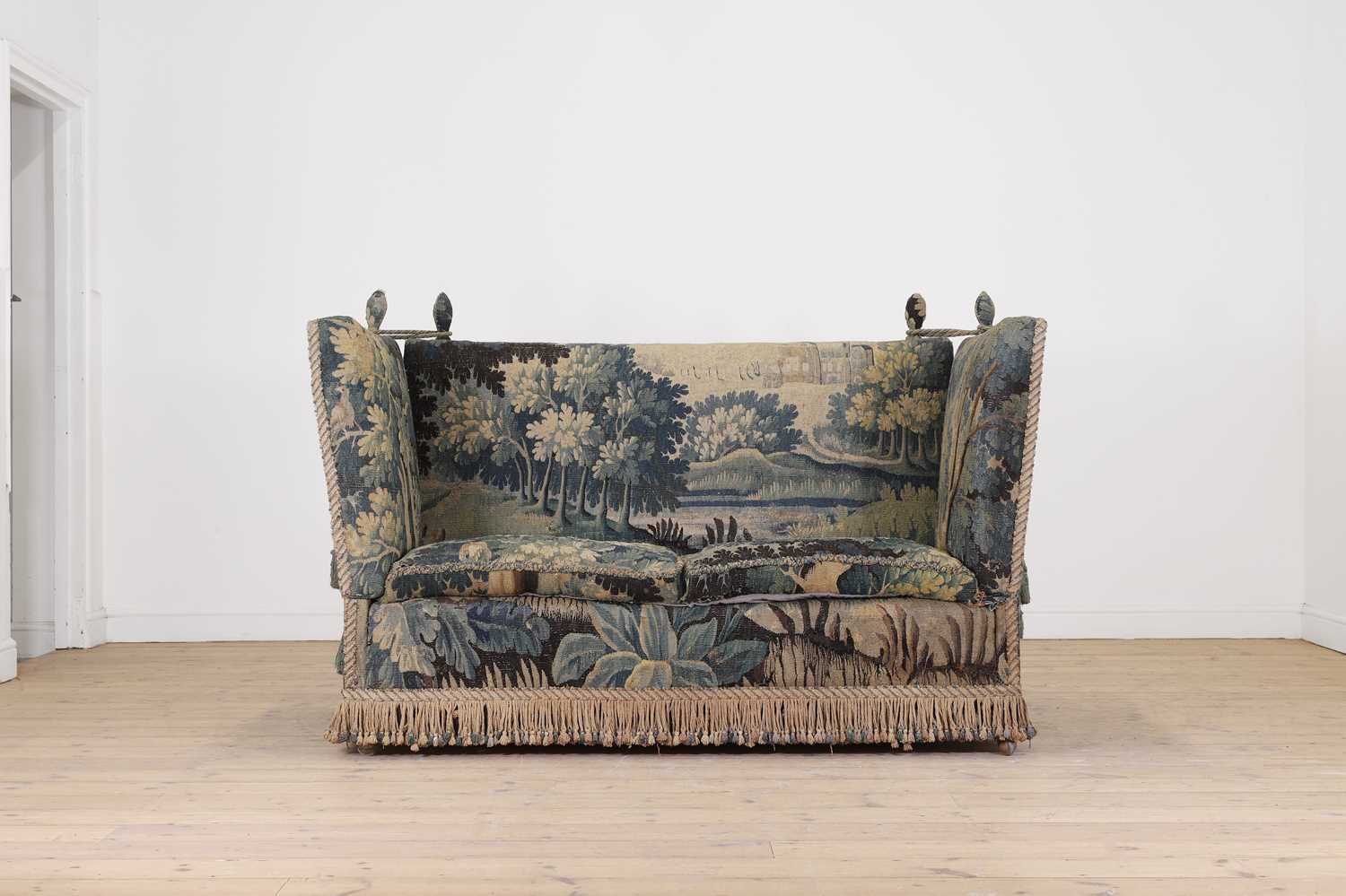 Lot 477 - A two-seater ‘Knole’ sofa