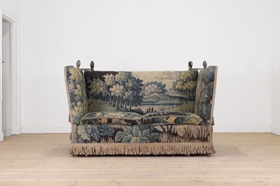 Lot 477 - A two-seater ‘Knole’ sofa