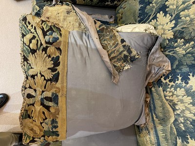 Lot 477 - A two-seater ‘Knole’ sofa