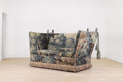 Lot 477 - A two-seater ‘Knole’ sofa