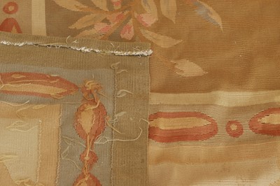 Lot 482 - A flat-weave carpet of Aubusson design