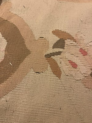 Lot 482 - A flat-weave carpet of Aubusson design