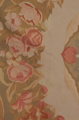 Lot 482 - A flat-weave carpet of Aubusson design