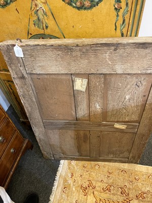 Lot 111 - A Louis XVI painted mirror