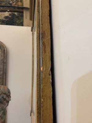 Lot 111 - A Louis XVI painted mirror