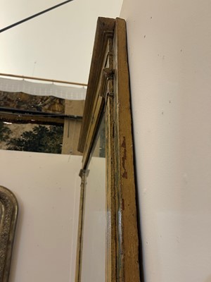 Lot 111 - A Louis XVI painted mirror