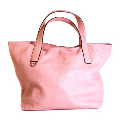 Lot 1504 - A Coccinelle large pink shopper tote