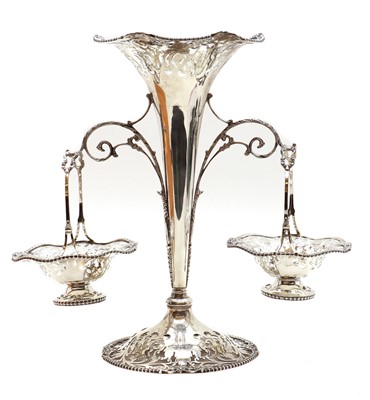 Lot 3 - A silver epergne