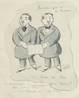 Lot 59 - Max Beerbohm (1872-1956)