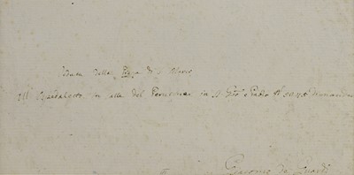 Lot 88 - Giacomo Guardi (Italian, 1764-1835)