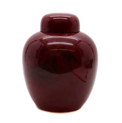Lot 216 - A Bernard Moore flambe urn