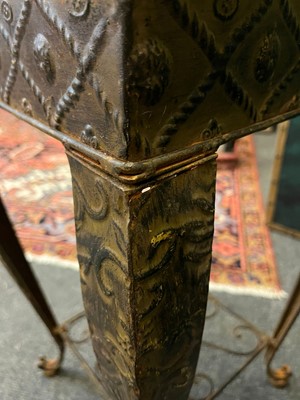 Lot 51 - A metal terrarium