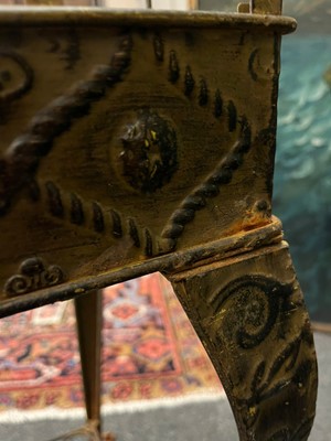 Lot 51 - A metal terrarium