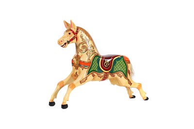 Lot 35 - A fairground carousel juvenile 'Dobby' horse by G & J Lines