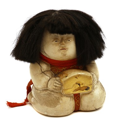 Lot 69 - A small Japanese Gosho Nigyo doll
