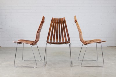 Lot 199 - A Norwegian 'Scandia' rosewood dining suite