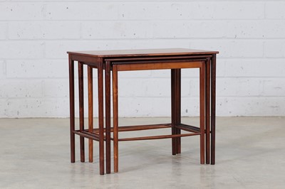 Lot 209 - A Danish rosewood nest of tables