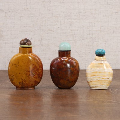 Lot 141 - Three Chinese snuff bottles
