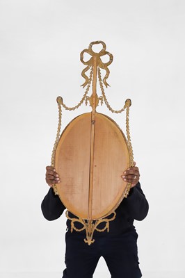 Lot 19 - A George III gilt-gesso pier mirror