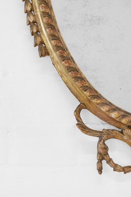 Lot 19 - A George III gilt-gesso pier mirror