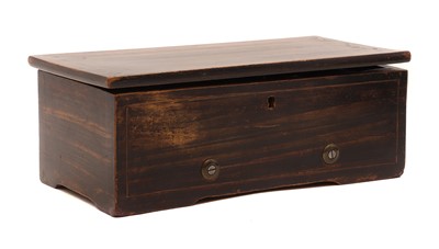 Lot 235A - A Swiss musical box