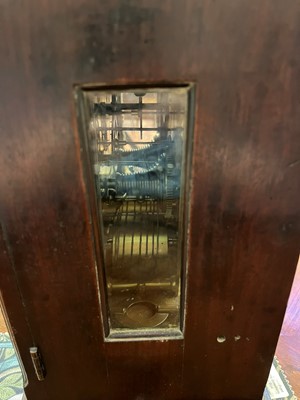 Lot 34 - A George III mahogany cased bracket clock