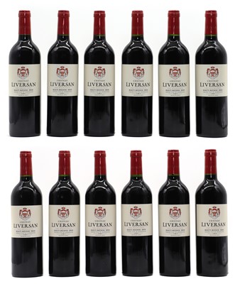 Lot 85A - Chateau Liversan, Haut-Medoc, 2010 (12, boxed)