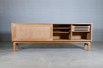 Lot 215 - A Danish oak sideboard