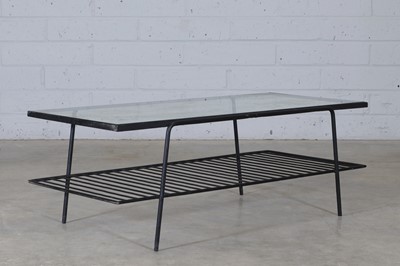 Lot 225 - A Brazilian wrought-steel coffee table