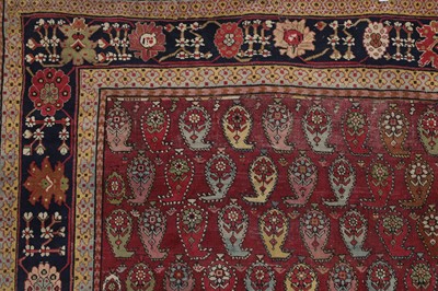 Lot 45 - A large Persian Bidjar wool runner