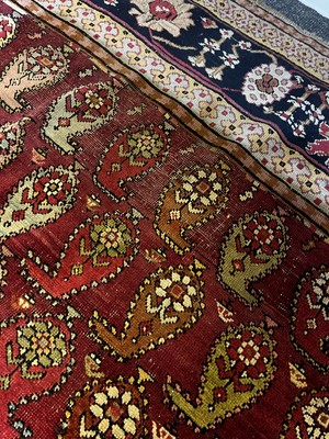 Lot 45 - A large Persian Bidjar wool runner