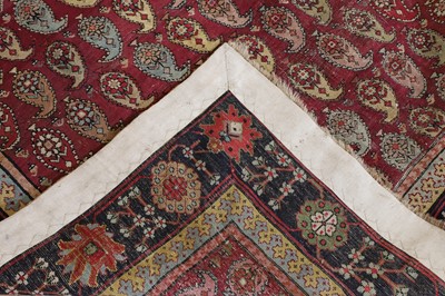 Lot 45 - A large Persian Bidjar wool runner