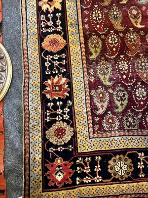 Lot 45 - A large Persian Bidjar wool runner