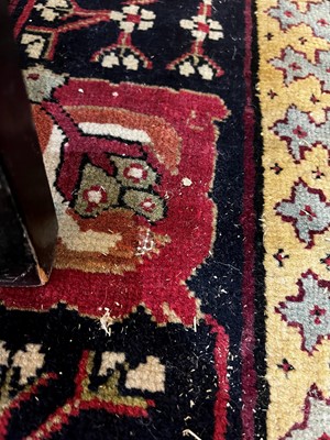 Lot 45 - A large Persian Bidjar wool runner