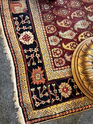 Lot 45 - A large Persian Bidjar wool runner