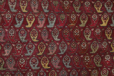 Lot 45 - A large Persian Bidjar wool runner